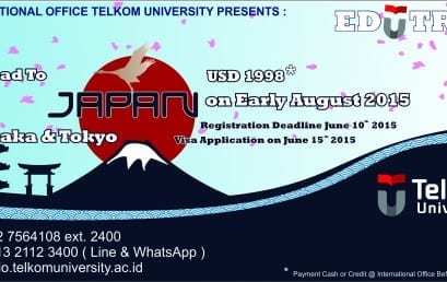 International Office Edutrip Road to Japan on Early August 2015