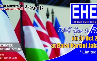 Tel-U goes to EHEF (European Higher Education Fair)