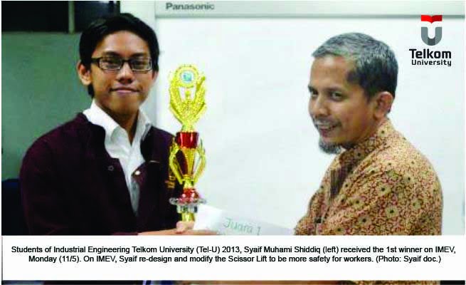 Syaif Muhami Siddiq, 1st Winner on Challenge Invention Mechanical Engineering 2015 Syaif Muhami Siddiq, 1st Winner on Challenge Invention Mechanical Engineering 2015