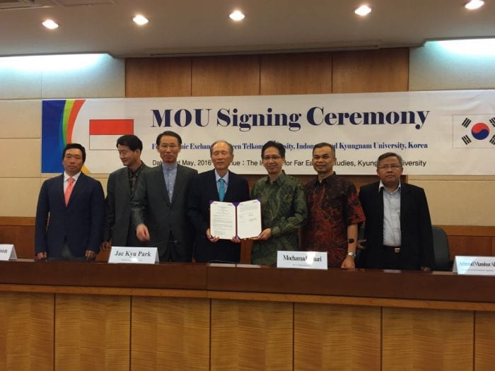 Telkom University Enhance the Partnership in South Korea Telkom University Enhance the Partnership in South Korea