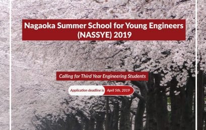 NAGAOKA SUMMER SCHOOL FOR YOUNG ENGINEERS (NASSYE)