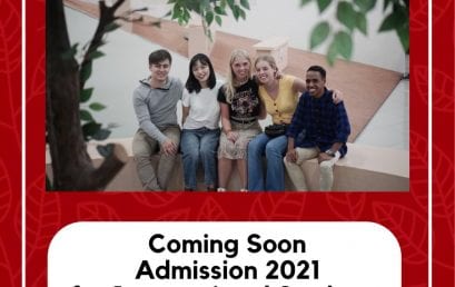 Upcoming Registration: Admission 2021