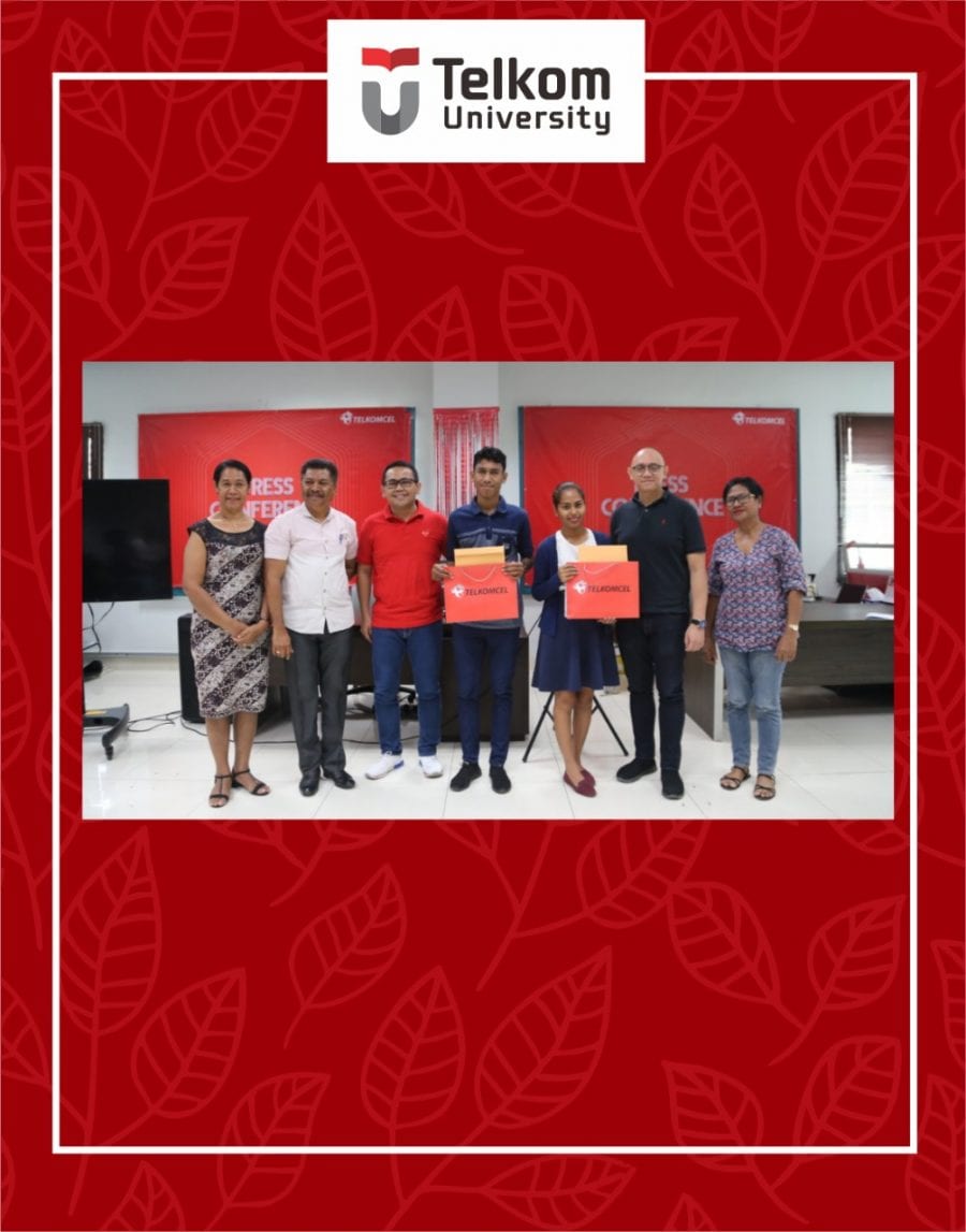 Telkom University X Telkomcel Scholarship’s Recipients Telkom University X Telkomcel Scholarship’s Recipients