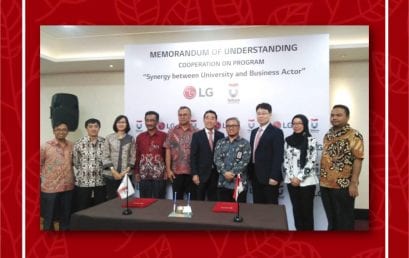 MoU Signing: Telkom University X PT. LG Electronics Indonesia