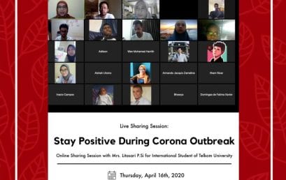 Live Sharing Session Eps.3: Stay Positive during Corona Outbreak