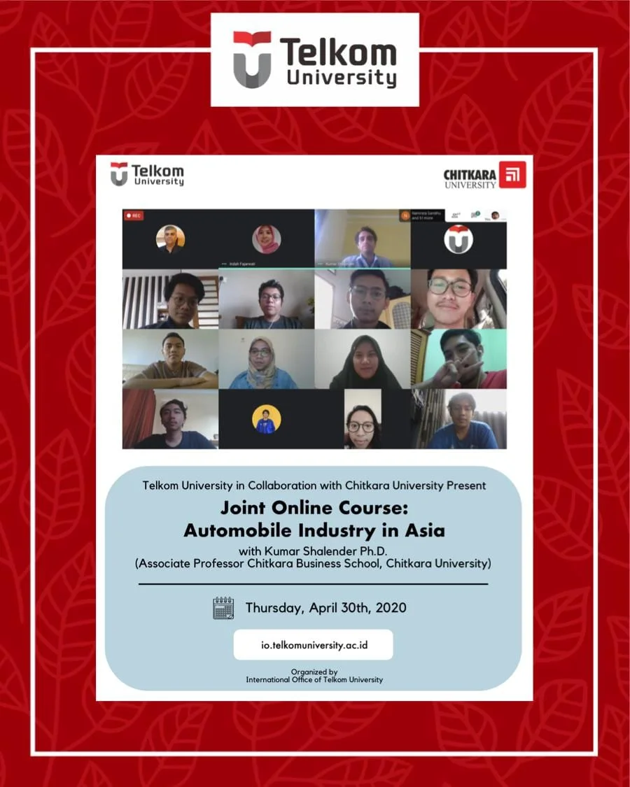Online Joint Course Telkom University & Chitkara University: #1. Automobile Industry in Asia Online Joint Course Telkom University & Chitkara University: #1. Automobile Industry in Asia