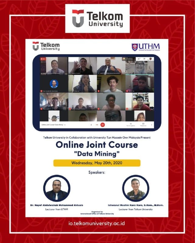 Data Mining, Online Joint Course Telkom University & UTHM #4