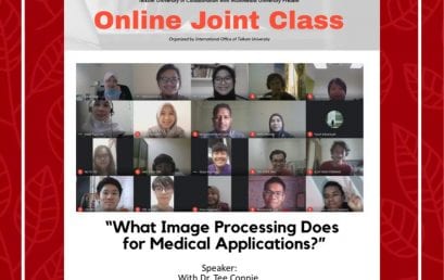 What Image Processing Does for Medical Applications, the 5th Online Joint Class Telkom University & MMU