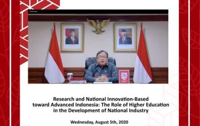 Research and National Innovation-Based Toward Advance Indonesia: The Role of Higher Education in the Development of National Industry