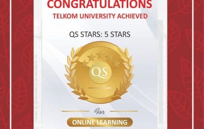 Online Learning Telkom University Achieved 5 Stars in QS Stars