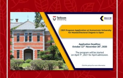 IJEP Program at Kumamoto University, Japan for Master/Doctoral Degree