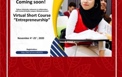 Entrepreneurship, A Virtual Short Course Tel-U & UniKL