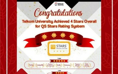 Four Stars in QS Stars University Ranking 2020 for Telkom University