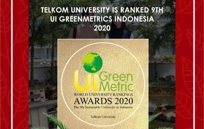 Telkom University Ranks 9th Greenest Campus by UI Green Metric 2020