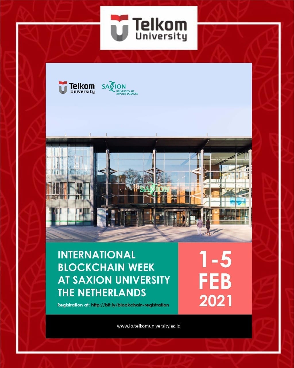 International BlockChain Week at Saxion University International BlockChain Week at Saxion University