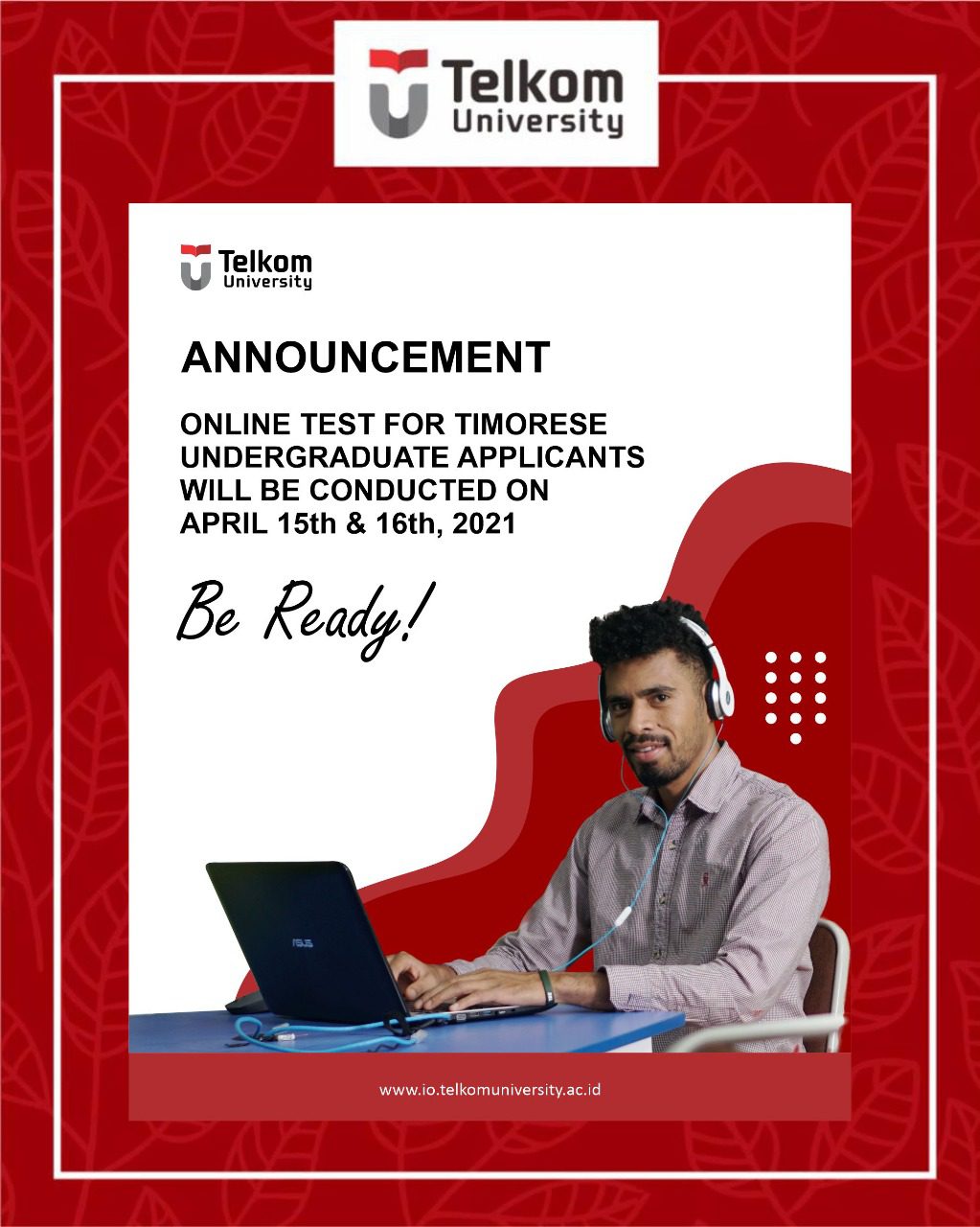 Online Test for East Timorese Undergraduate Applicants Online Test for East Timorese Undergraduate Applicants