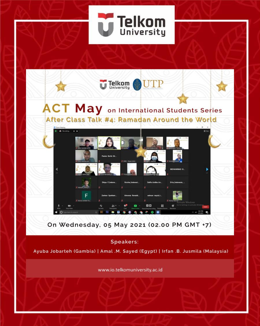 Ramadan Around the World, After Class Talk #4 Ramadan Around the World, After Class Talk #4