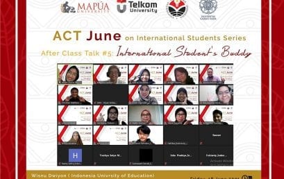 Foreign Students’ Buddy, ACT #5