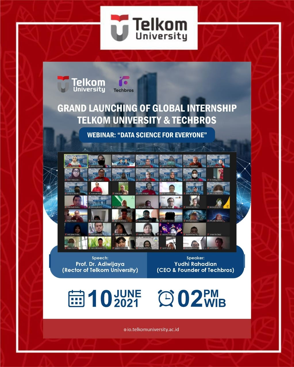 Techbros & Telkom University in Global Internship