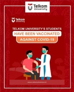 vaccination program for telkom university students