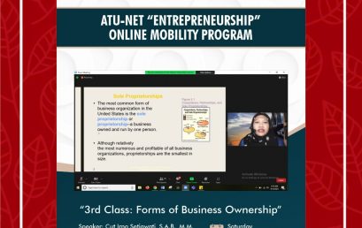 Business Forms, 3rd Class of ATU-Net Entrepreneurship