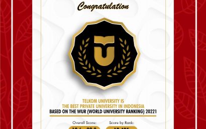 Score of Tel-U in THE WUR 2022: Best Private University