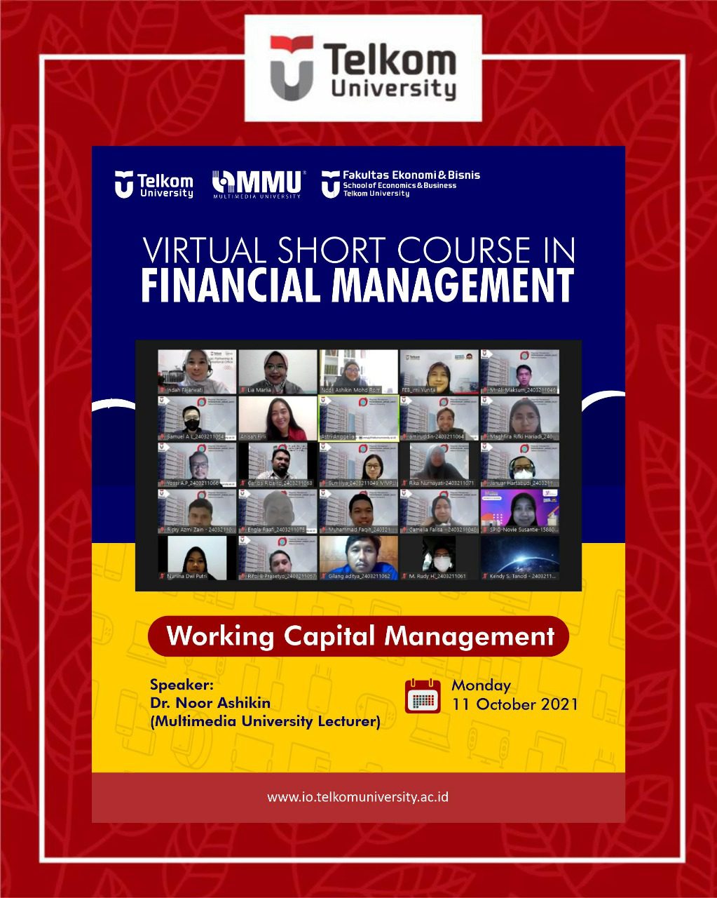 Financial Management Virtual Short Course: 7th Meeting Financial Management Virtual Short Course: 7th Meeting