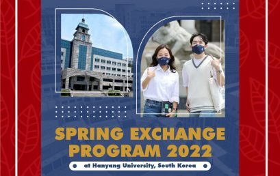 Hanyang Spring Exchange Program 2022