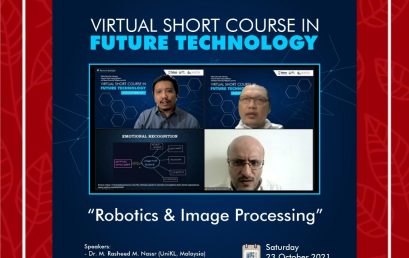 Robotics & Image Processing, 3rd Week of VSC in Future Technology
