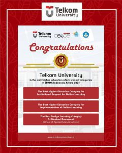 SPADA Awards Won by Telkom University