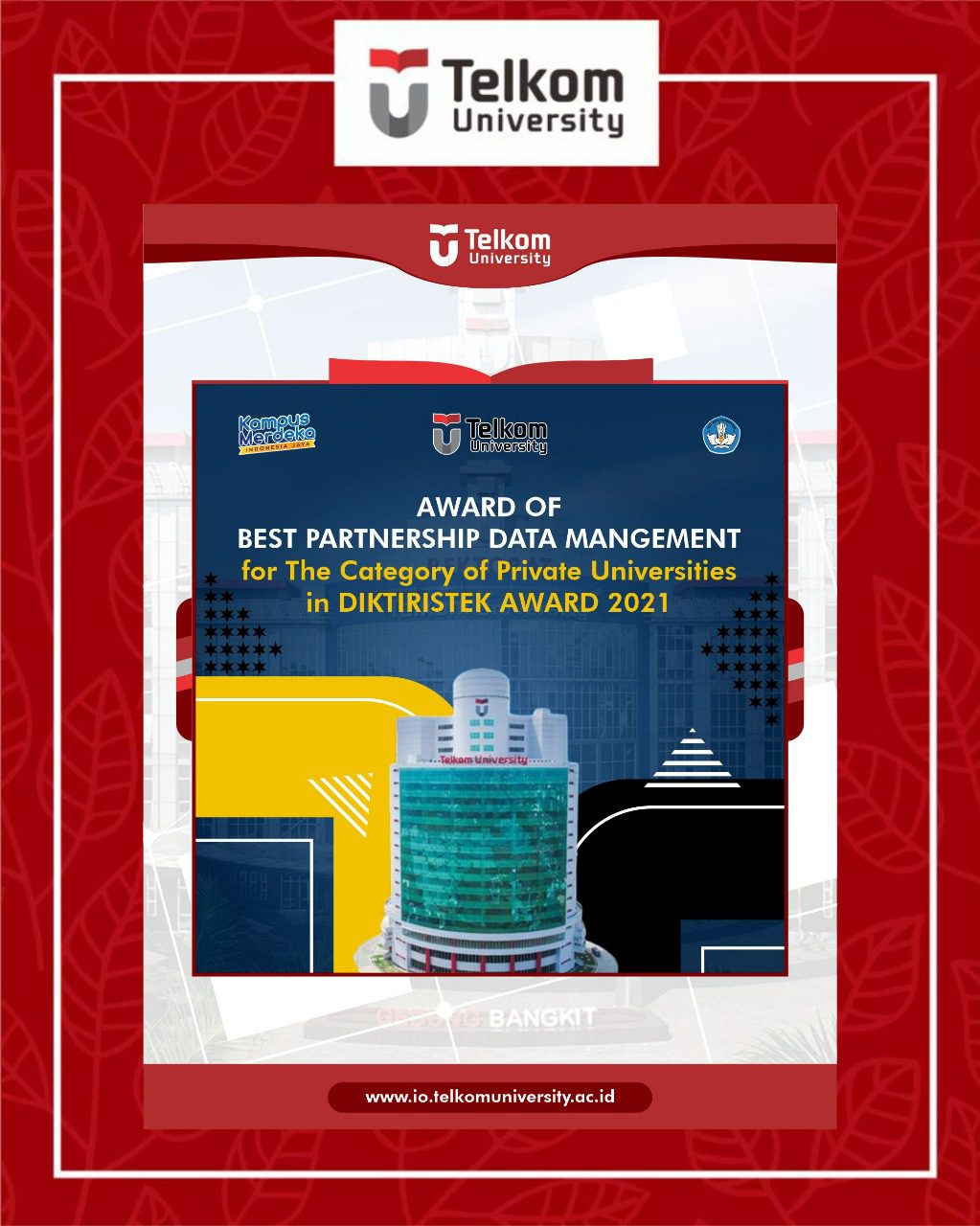 Award of Best Partnership Data Management Award of Best Partnership Data Management