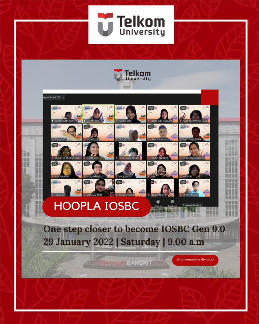 Closer to be IOSBC Gen 9 Closer to be IOSBC Gen 9