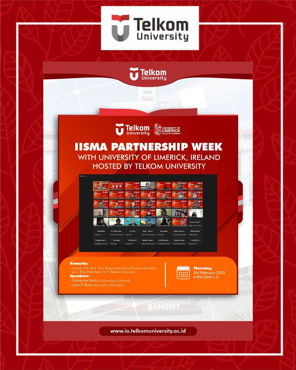 Limerick University, Ireland at IISMA Partnership Week Limerick University, Ireland at IISMA Partnership Week