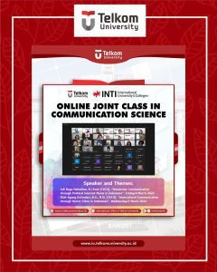 INTI X TELU ONLINE JOINT CLASS IN COMMUNICATION SCIENCE