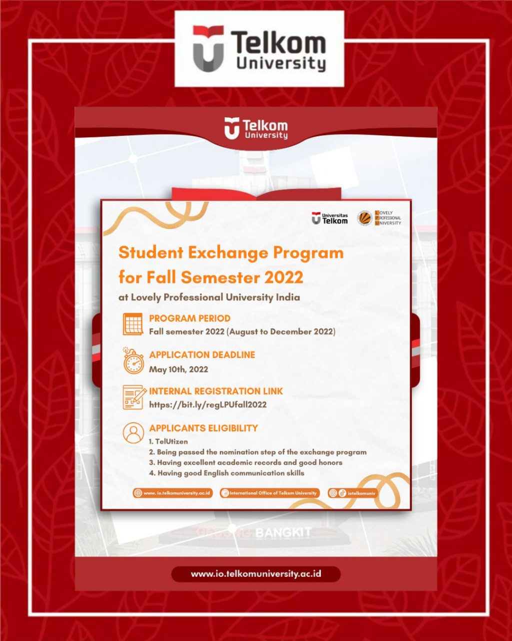 LPU Student Exchange Program-Fall Semester 2022