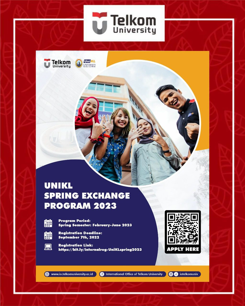 UniKL Spring Exchange Program 2023 UniKL Spring Exchange Program 2023