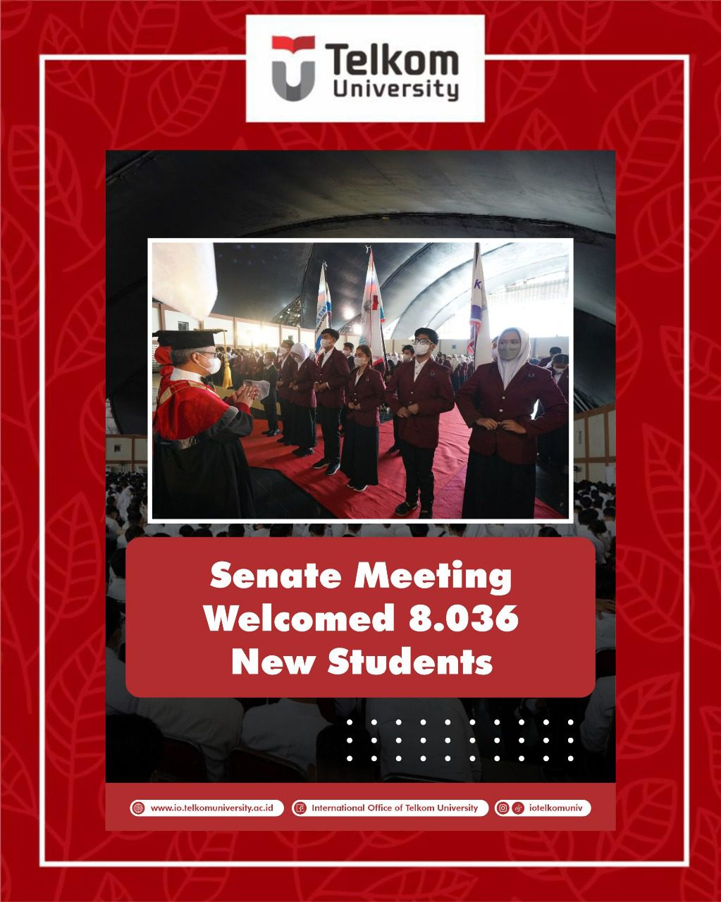 Senate Meeting Welcomed 8.036 New Students