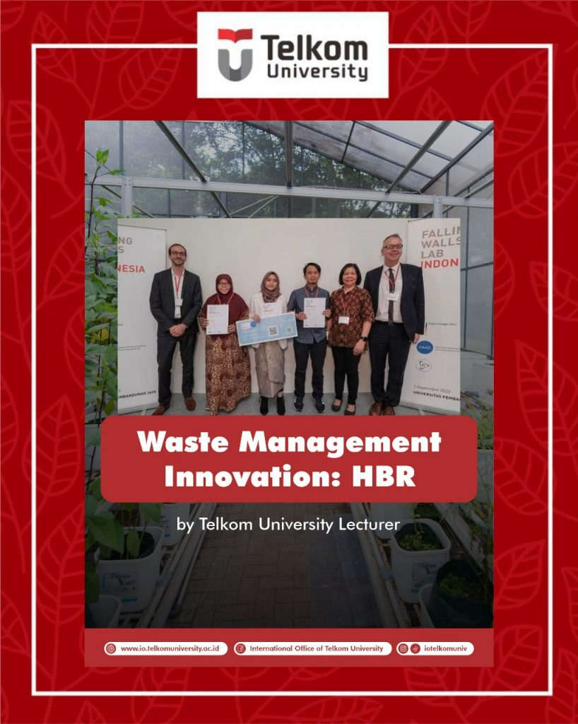 Waste Management Innovation: HBR by Telkom University Lecturer