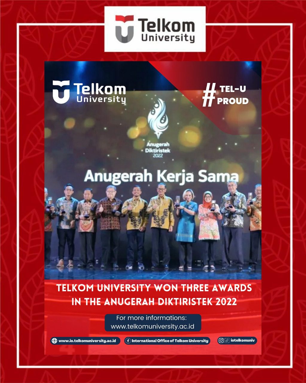 Cooperation Awards for Telkom University Cooperation Awards for Telkom University