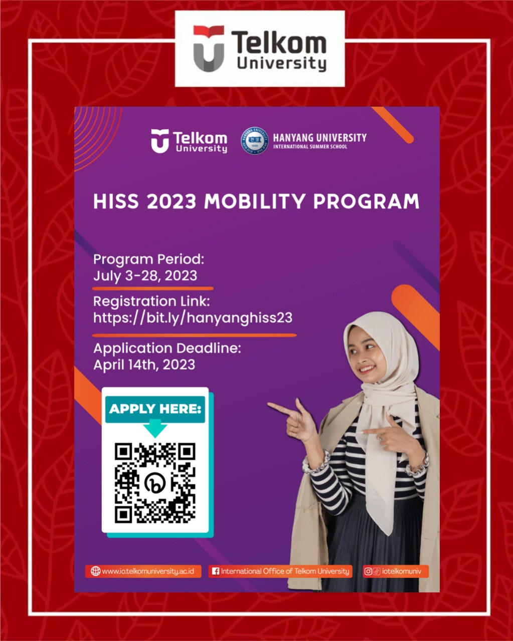 HISS 2023 MOBILITY PROGRAM HISS 2023 MOBILITY PROGRAM