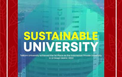 University Ranking by UIGM 2022: TelU as A Sustainable University
