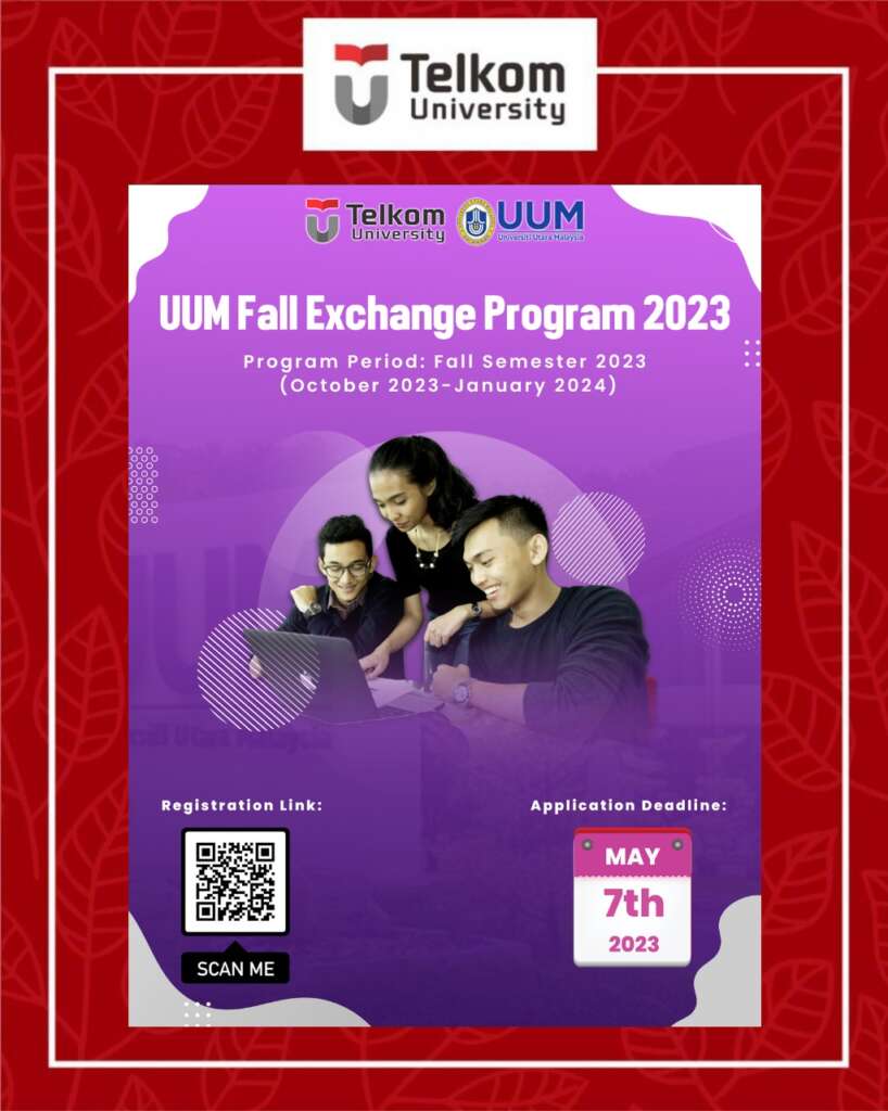 UUM Fall Exchange Program 2023 for Telkom University Students