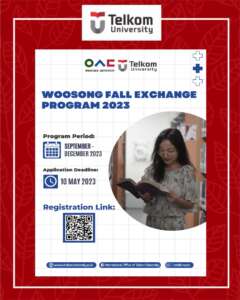 Woosong Fall Exchange Poster