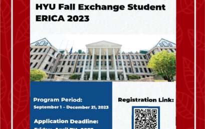 HYU Fall Exchange Program 2023 at ERICA Campus