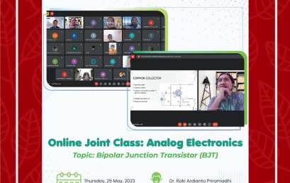 Analog Electronics, an Online Joint Class between TelU & MMU