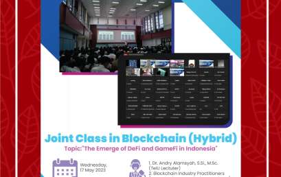 DeFi & GameFi, Exclusive Class in Blockchain at Telkom University