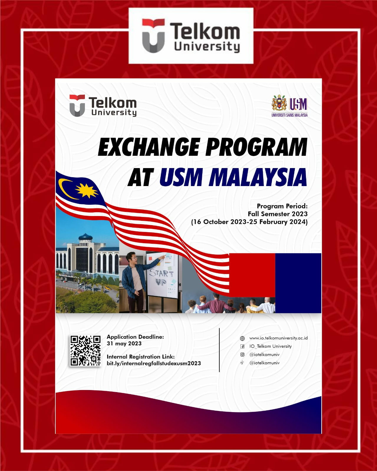 USM Exchange Program for Fall Semester 2023 is OPEN