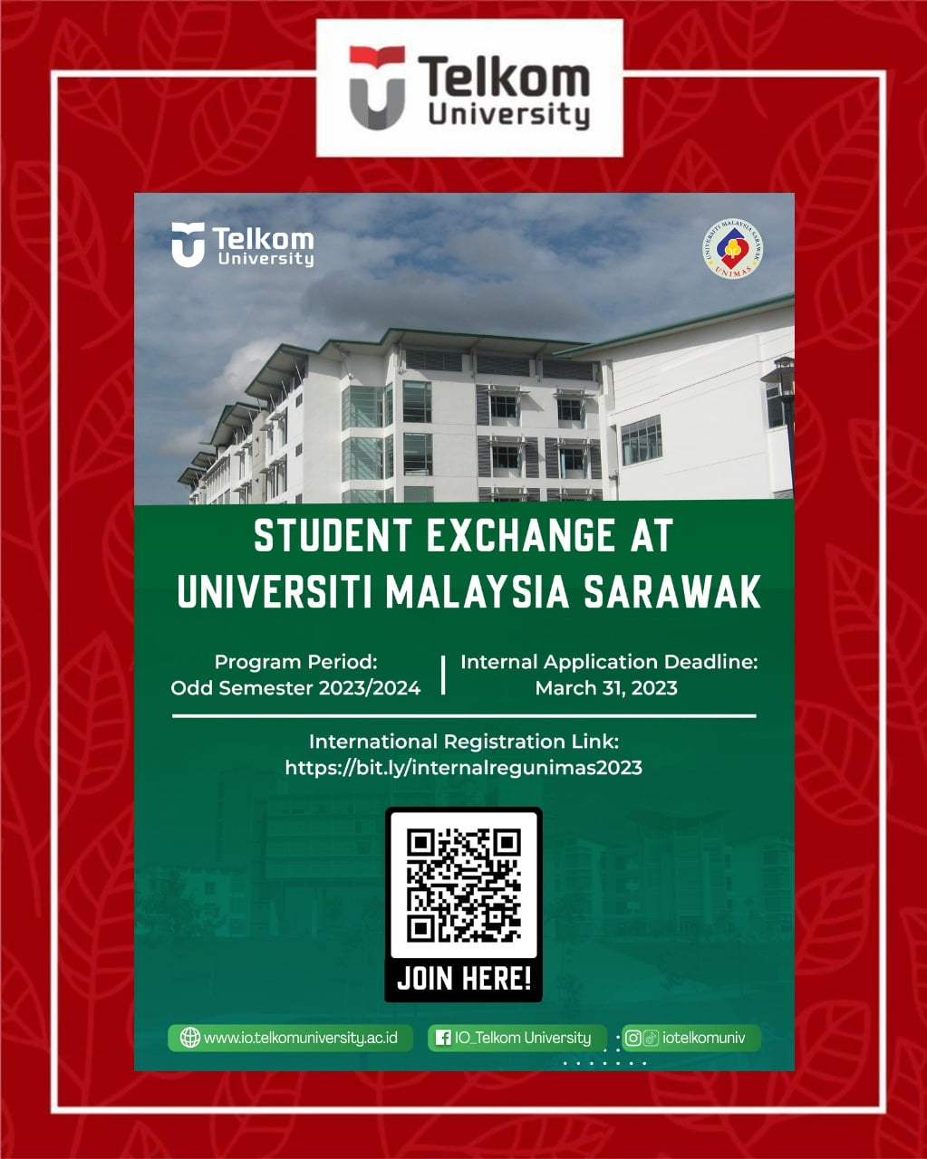 UNIMAS Student Exchange Program 2023 UNIMAS Student Exchange Program 2023