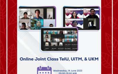 Joint Class TelU, UKM, and UiTM: New Insight, More Skills Unlocked!