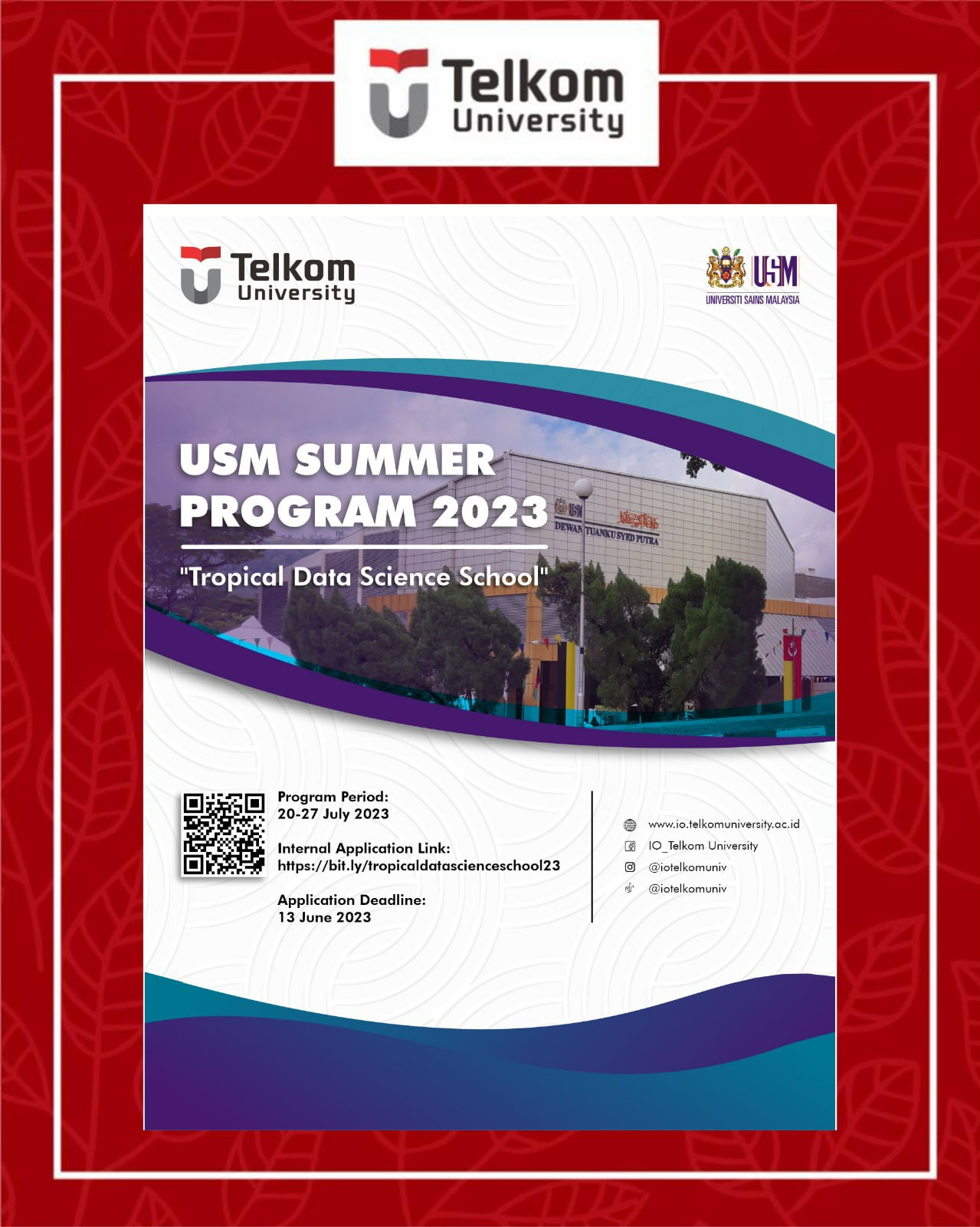 USM Summer Program 2023 is a short course offered by USM